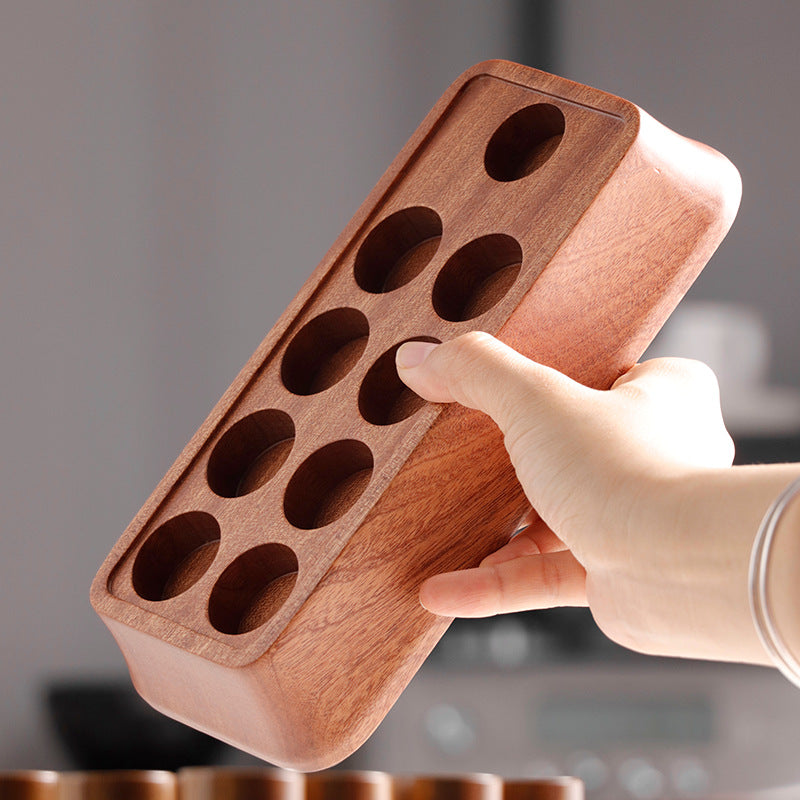 Magnetic Suction Coffee Bean Storage Bottle Test Tube Glass Display Stand