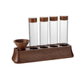 Magnetic Suction Coffee Bean Storage Bottle Test Tube Glass Display Stand