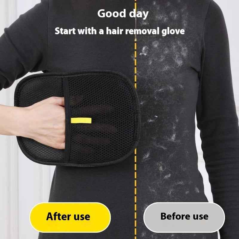 Pet Hair Remover Mitt Pet Hair Remover Gloves Deshedding Brush Glove For Dog Cat Rabbit With Long Short Curly Hair