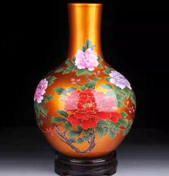 Ceramic Vase Modern And Stylish Display Rack Ceramic Bottle Ornament