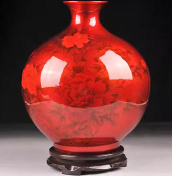 Ceramic Vase Modern And Stylish Display Rack Ceramic Bottle Ornament
