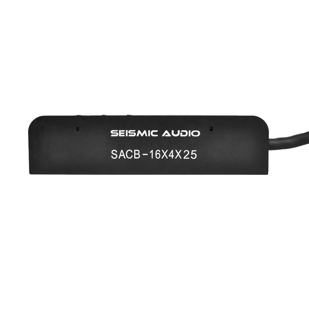 Seismic Audio Speakers 12 Channel Low Profile XLR Send Circuit Board Snake Cable, XLR Splitter Cable, 100 Feet
