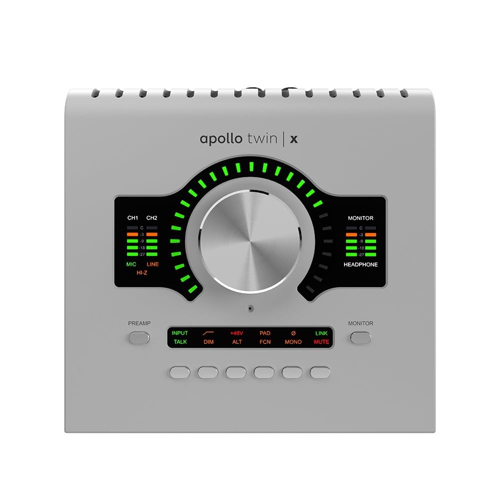Universal Audio Apollo Twin X DUO Gen 2 Essentials + Edition Thunderbolt 3 Audio Interface