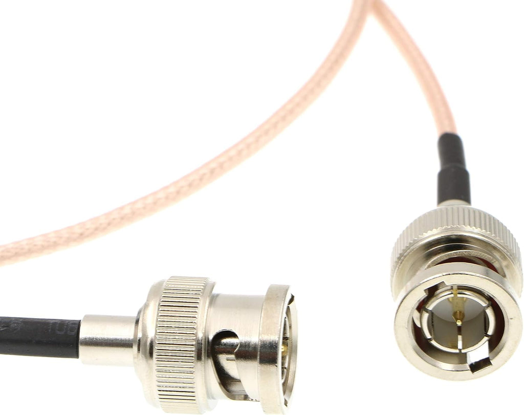 Alvin's Cables 3G SDI Cable BNC to BNC Cable Thin Flexible for Sony FS5| FS7| FX6, for Canon C300, Blackmagic URSA Camera, Atomos Ninja| Shogun Monitor, Right Angle 60CM| 2ft
