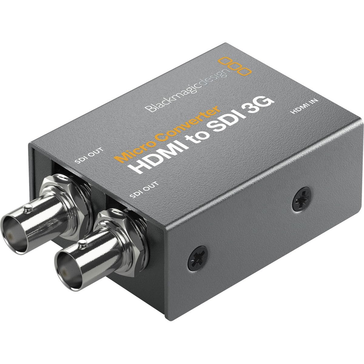 Metal HDMI to SDI 3G micro converter with two BNC SDI out ports