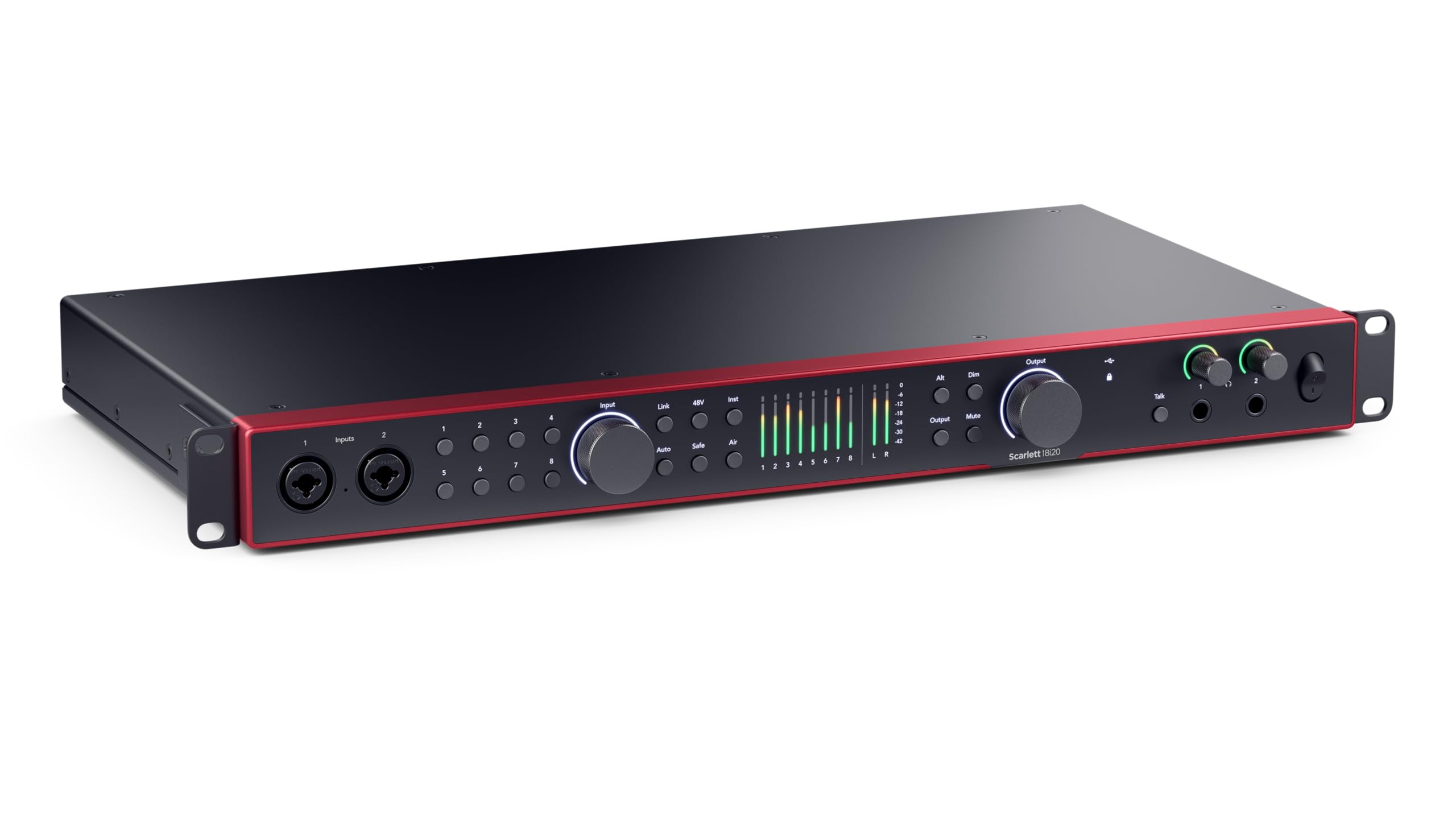 Focusrite Scarlett 18i16 4th Gen USB Audio Interface, for Songwriting, Music Production, Recording, and Podcasting — High-Fidelity, Studio Quality Recording, and All the Software You Need to Record