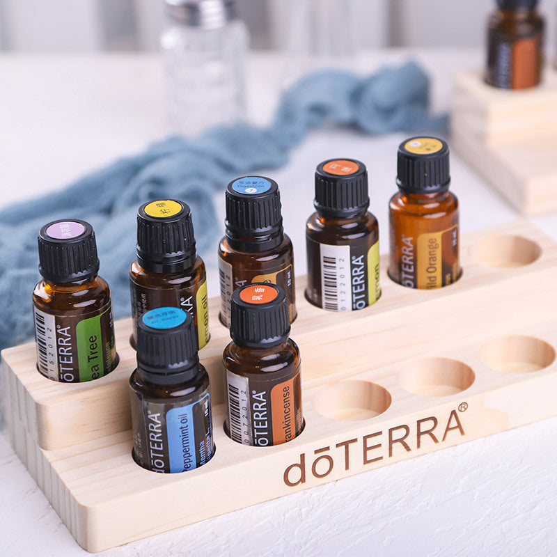 Essential Oil Display Stand Aromatherapy Bottle Display Box