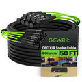 GearIT 8-Channel XLR Snake Cable (50 ft) - 100% Oxygen-Free Copper Snake Wire, Channel Labels, Metal XLR Connectors for Pro Audio - 50 Feet