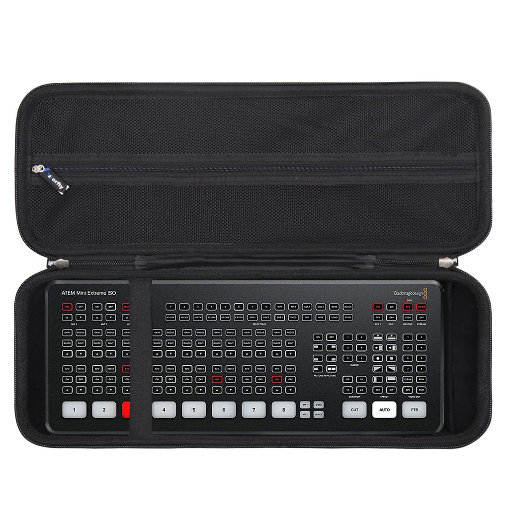 Case for Blackmagic Design ATEM Mini Extreme ISO HDMI Live Stream Switcher (SWATEMMINICEXTISO) - Travel Protective Carrying Storage Bag (for Blackmagic Design ATEM Mini Extreme)