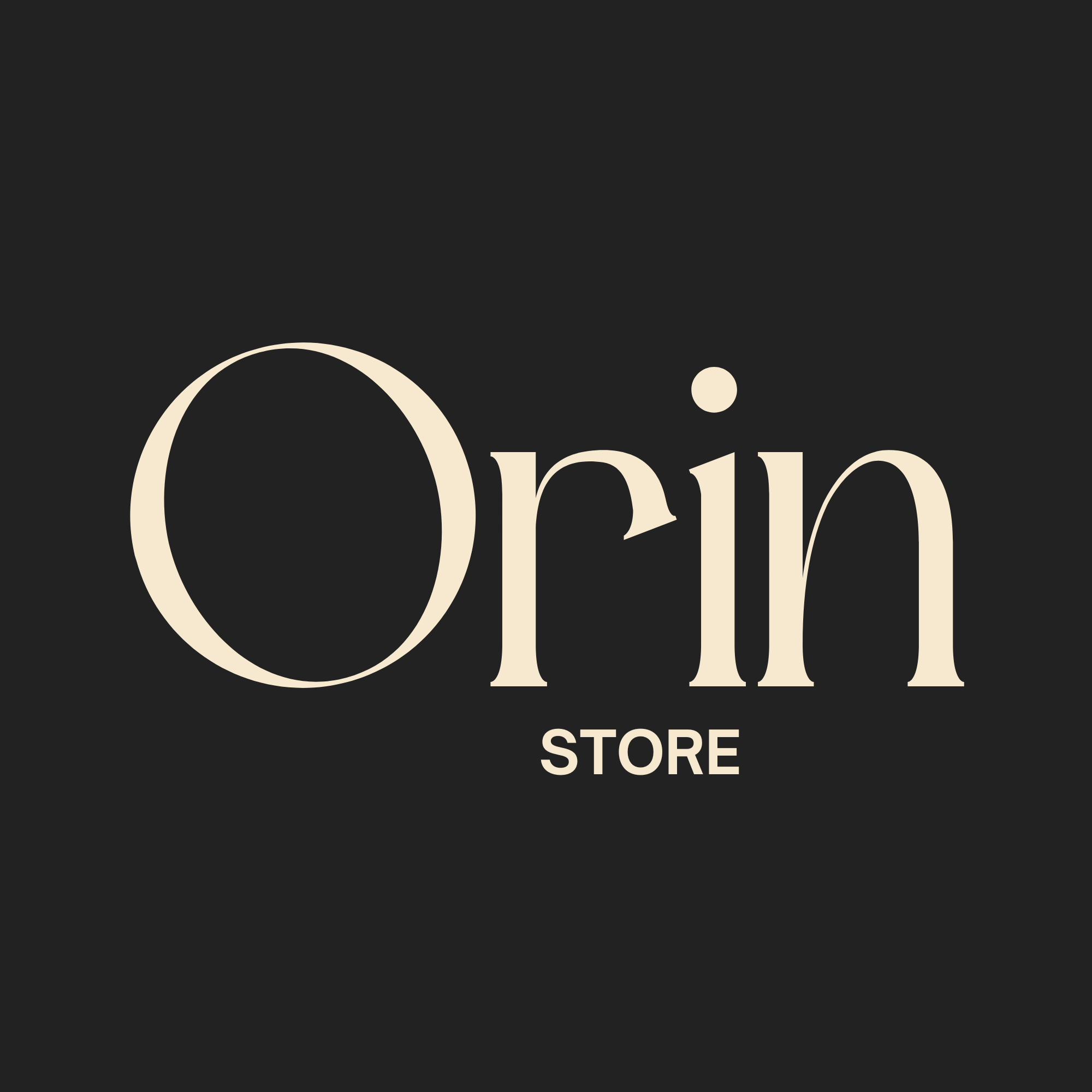 Orin Store gift card with “Orin” logo and “STORE” text