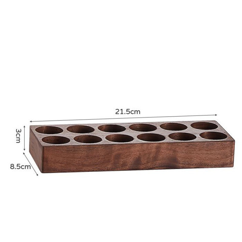 Glass Bottle Transparent Bean Display Rack Storage