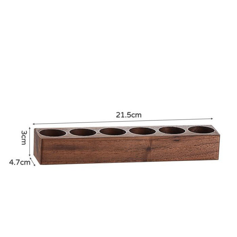 Glass Bottle Transparent Bean Display Rack Storage