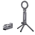 Portable Clip-on Rotating Folding Travel Magnetic Phone Holder