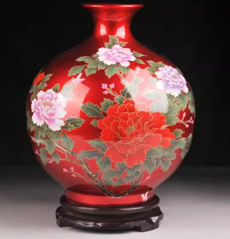 Ceramic Vase Modern And Stylish Display Rack Ceramic Bottle Ornament